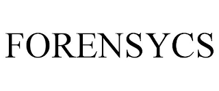 FORENSYCS