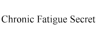 CHRONIC FATIGUE SECRET