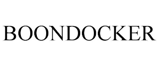 BOONDOCKER