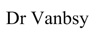 DR VANBSY