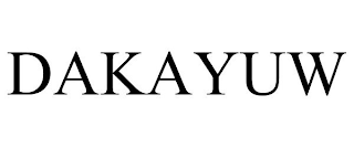 DAKAYUW