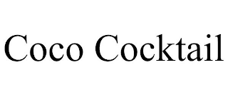 COCO COCKTAIL