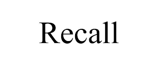 RECALL