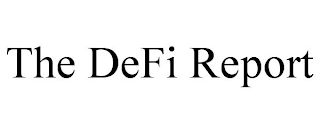 THE DEFI REPORT