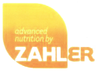 ADVANCED NUTRITION BY ZAHLER