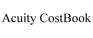 ACUITY COSTBOOK