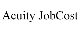 ACUITY JOBCOST