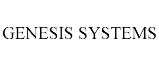 GENESIS SYSTEMS