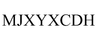 MJXYXCDH