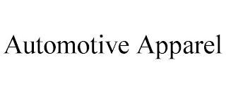 AUTOMOTIVE APPAREL