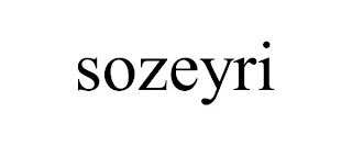 SOZEYRI