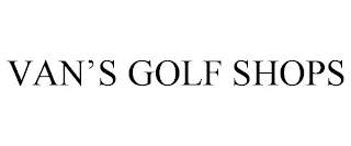 VAN'S GOLF SHOPS