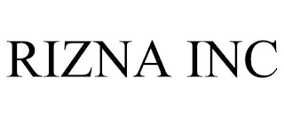 RIZNA INC