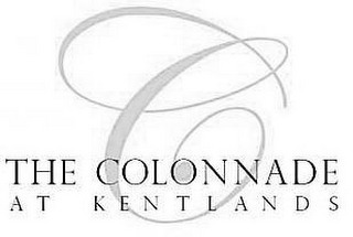 C THE COLONNADE AT KENTLANDS