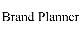 BRAND PLANNER