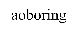 AOBORING