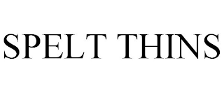 SPELT THINS