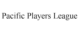 PACIFIC PLAYERS LEAGUE