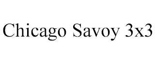 CHICAGO SAVOY 3X3