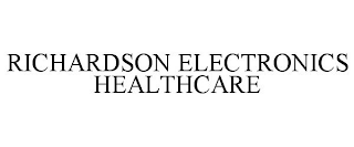 RICHARDSON ELECTRONICS HEALTHCARE