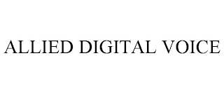 ALLIED DIGITAL VOICE