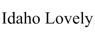 IDAHO LOVELY
