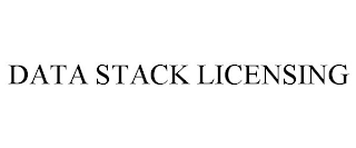 DATA STACK LICENSING