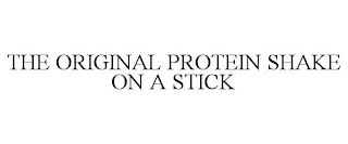 THE ORIGINAL PROTEIN SHAKE ON A STICK