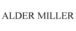 ALDER MILLER