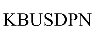 KBUSDPN