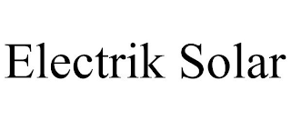 ELECTRIK SOLAR