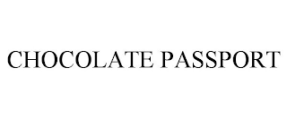 CHOCOLATE PASSPORT