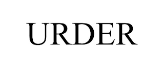 URDER