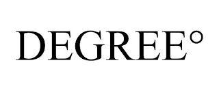 DEGREE°