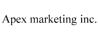 APEX MARKETING INC.