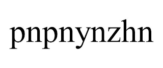 PNPNYNZHN