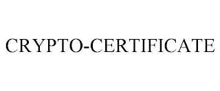 CRYPTO-CERTIFICATE