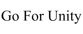 GO FOR UNITY