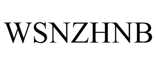 WSNZHNB