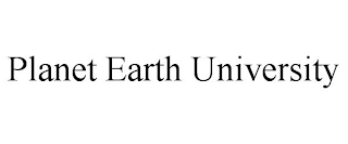 PLANET EARTH UNIVERSITY