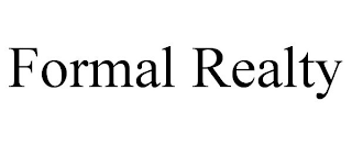 FORMAL REALTY