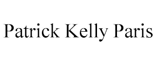 PATRICK KELLY PARIS