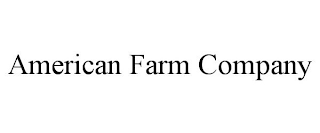 AMERICAN FARM COMPANY