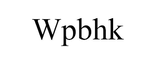 WPBHK