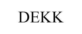 DEKK