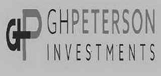 GHP GH PETERSON INVESTMENTS