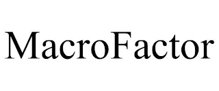 MACROFACTOR