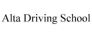 ALTA DRIVING SCHOOL