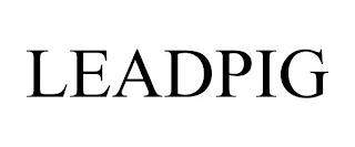 LEADPIG