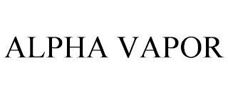 ALPHA VAPOR
